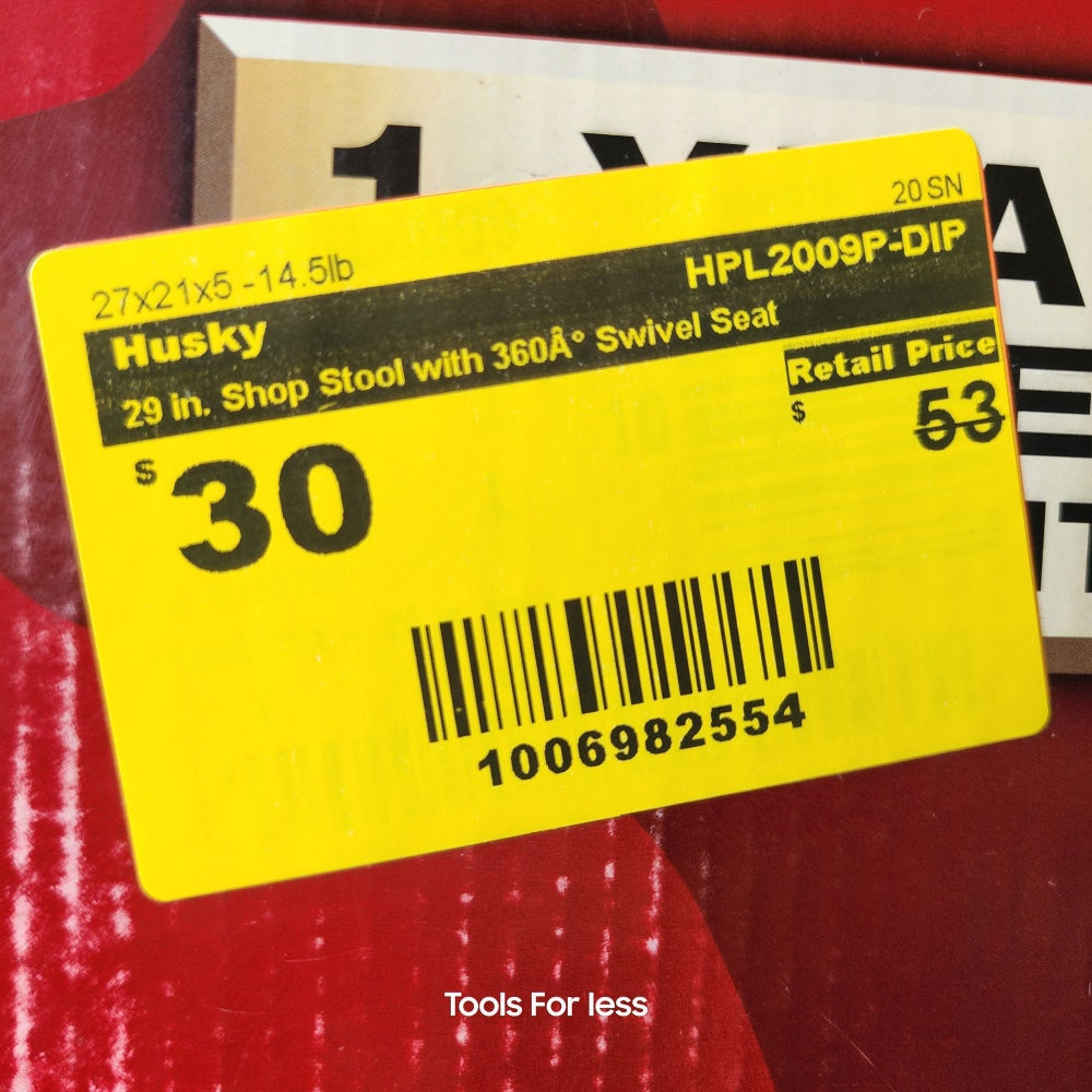 29 in, SHOP STOOL WITH 360A SWIVEL SEAT 29 in, SHOP STOOL WITH 360A SWIVEL SEAT